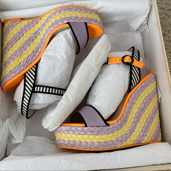 New Sophia Webster Platforms Wedges Sandals - Picture 7 of 12